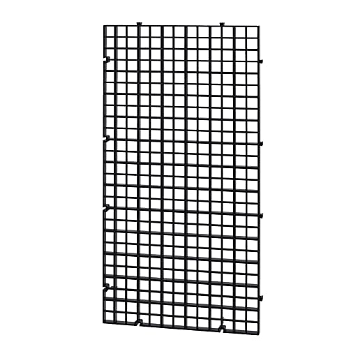 8X Plastic Fish Grid Divider Durable Holder Fish Tank Tray Egg Crate Aquarium Black