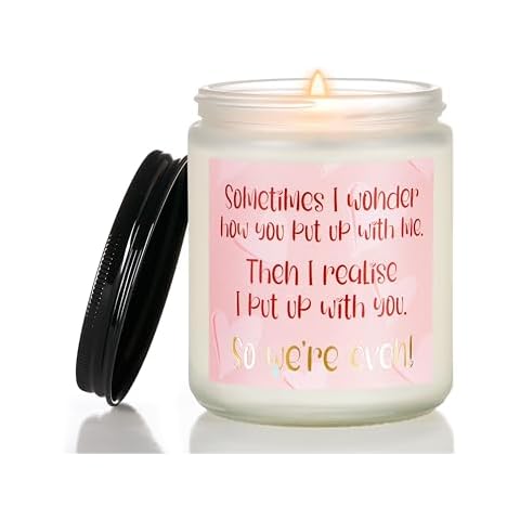M&SENSE Lavender Scented Jar Candle Gift Cover