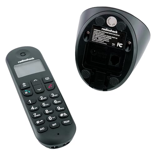 Teléfono Inalámbrico RadioShack con Identificador de Llamadas miniatura 3