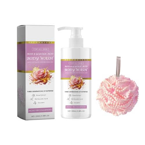 Soft Body Wash, Shower Gel, Moisturizing Body Wash, Deep Cleanses Skin, Soft and Stretchy Skin, Hidrata y Nutre la Piel, Apto para Todo Tipo de Pieles, Contiene Flores de Baño