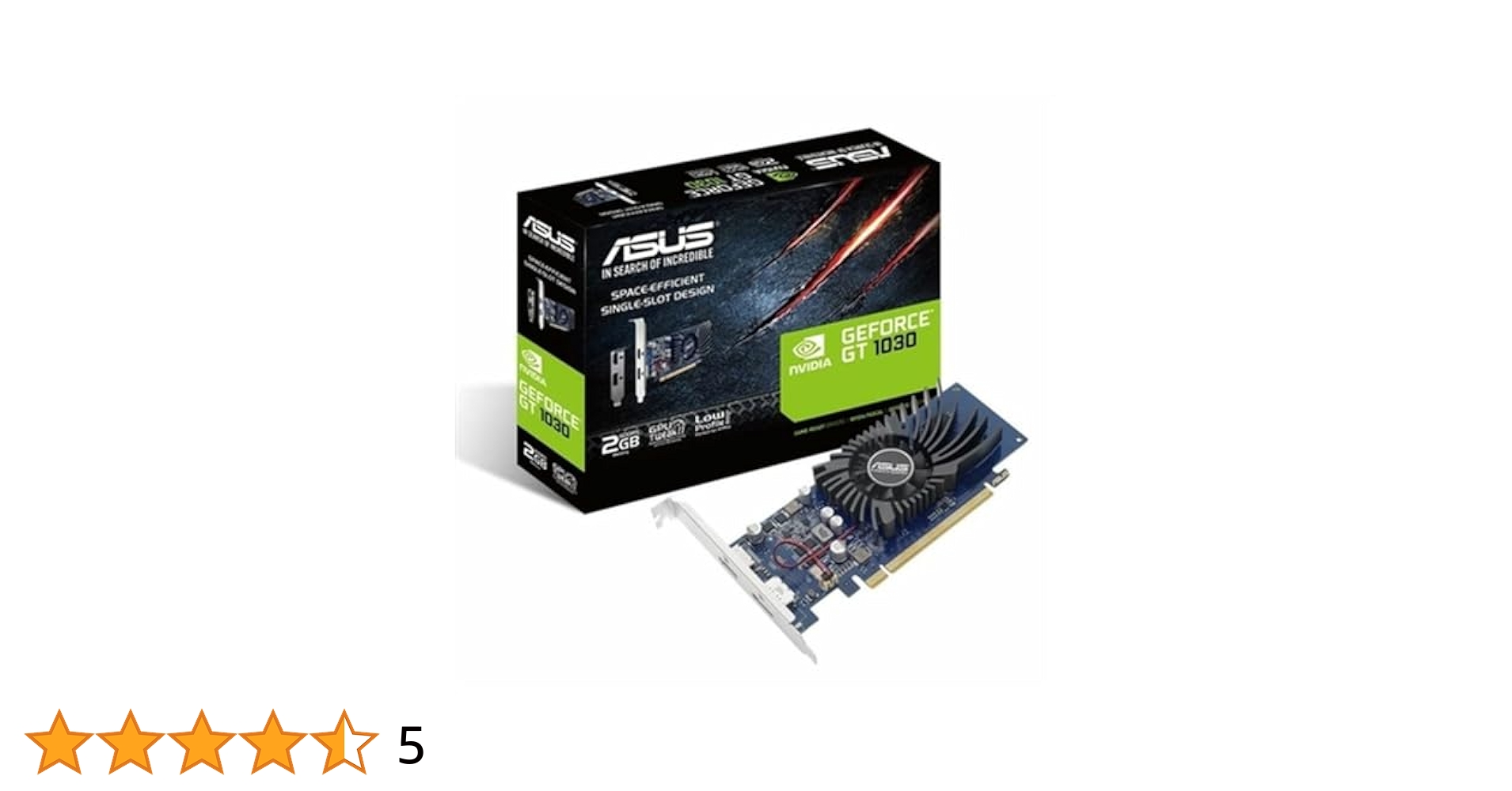 Amazon | ASUS GT1030-2G-BRK GeForce GT 1030 2 GB GDDR5