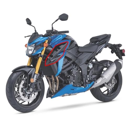 Spoiler de radiateur GSX-S750 carénage d'injection ABS aérodynamique - 4