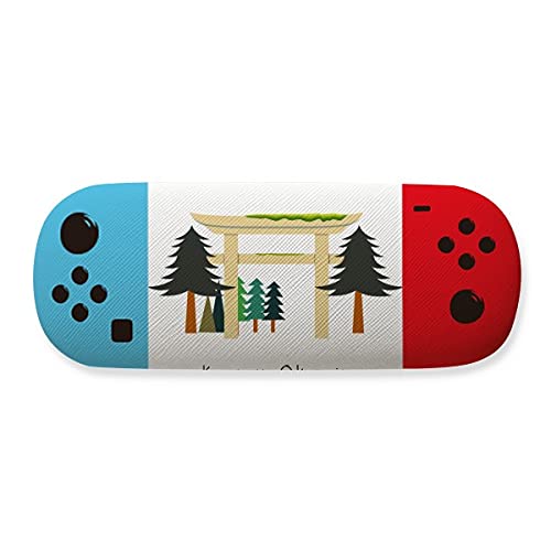 Étui de rangement pour lunettes de jeu rigide et protecteur design Koyasan Okunoin