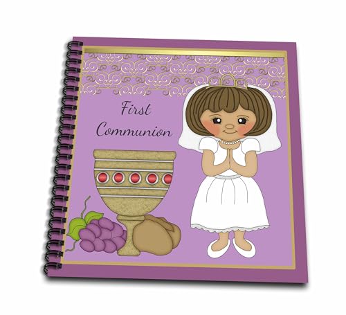 Livre de dessin première communion fille souvenir précieux