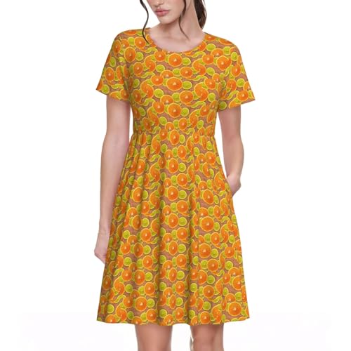 Robe d'été légère à manches courtes idéale pour vos pique-niques