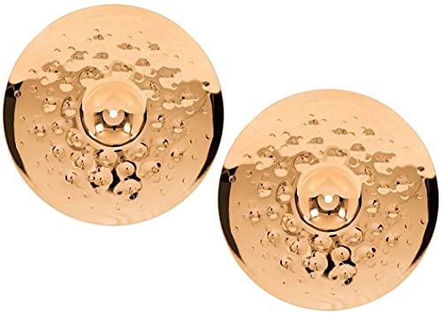Meinl Cymbals Classics Custom Extreme Metal Hihat — 14 Zoll (Video) Schlagzeug Becken (35,56cm) B12 Bronze, Brilliantes Finish (CC14EMH-B)