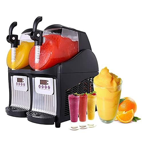 Máquina comercial de granizado de hielo, máquina profesional de granizados congelados de 5 litros, dispensador de bebidas heladas, jugos, té, café, cafeterías, restaurantes, cafeterías
