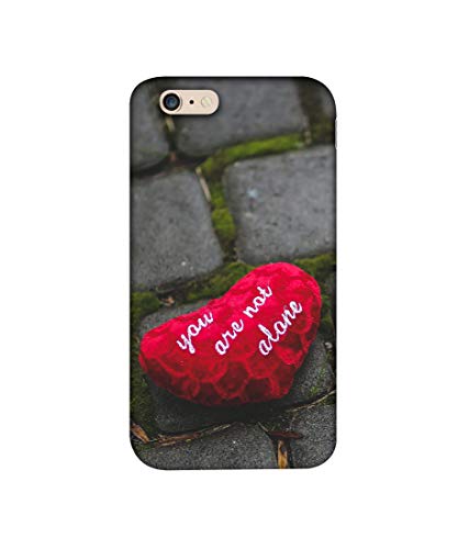 Image of Amazon Brand - Solimo Designer You are Not Alone 3D Printed Hard Back Case Mobile Cover for Apple iPhone 6 Plus / 6S Plus