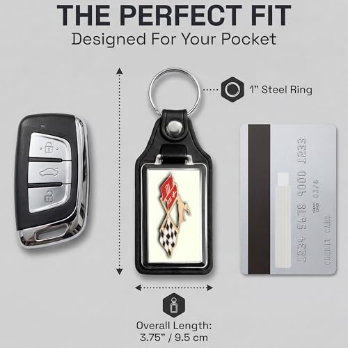 Image of Brotherhood Car Key Chain for Impala - Classic Models Keychain for Men and