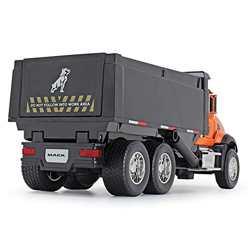 First Gear 1/24 Scale Plastic Toy Mack Granite Dump Truck With Lights & Sounds (#70-0597) #TOP1