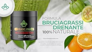 ARÀ®|Brucia grassi potenti veloci, drenante forte dimagrante con Garcinia, Caffè Verde, Guaranà e Bromelina. 60cpr keto facili da deglutire. 100% Naturale | ARANC-INIA