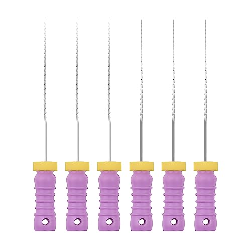 Xux 6Pcs/Pack Endo H-File 21Mm/25Mm Hand Use Stainless Steel Endodontic Files #10 Endo Rotary Files thumb #4
