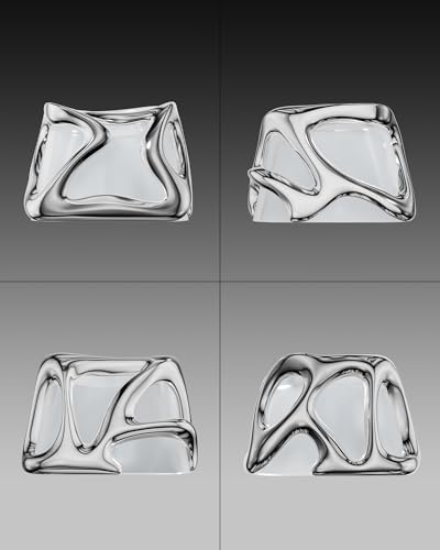 Image of dagaladoo Metal Translucent 1U Keycaps for Mechanical Keyboard,Transparent Keyboard caps Shine Through, 1U Silvery Clear Key caps Replacement for RGB mx Key Cap(only one keycap)