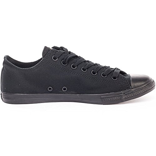 Image of Converse Chuck Taylor All Star Lean Ox Mens Trainers Black Black - 3 UK