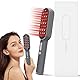 Rotlicht Haarbürste Kamm,RF,EMS,ION und 4-facher Lichttherapie fache Lichttherapie mit 630 nm,850 nm und 460 nm drei Wellenlängen,Massager Rechargeable Comb,for Haarausfall Männer und Frauen.