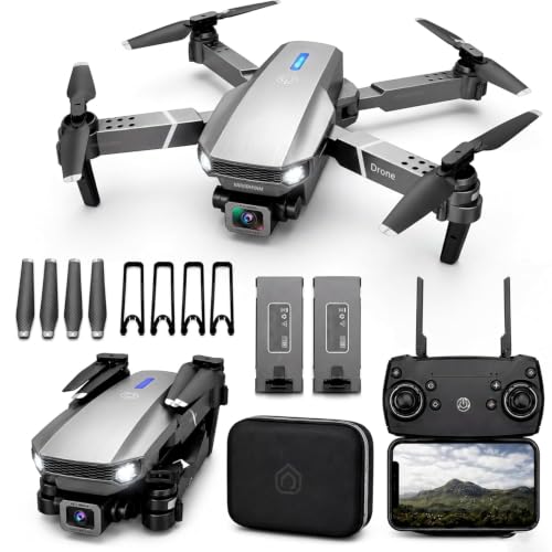 Image of BrUsHlEsS-fOlDaBlE-DrOnE-WiTh-hQ-WiFi-cAmErA-ReMoTe-cOnTrOl-fOr-kIdS-QuAdCoPtEr-wItH-GeStUrE-SeLfIe-fLiPs-bOuNcE-MoDe-aPp-oNe-kEy tAkE-OfF (E88)&(E99)