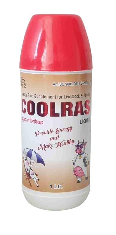 Phoenix Life Science Coolras|Respiratory Herbs Poultry,Cow,Buffalo,Sheep,Goat,Calf,Chick,& Broiler Medicine Liquid Feed Supplement Syrup For Cough Cold And Easy Respiration(1 Ltr) (B0D1G3G7VD) Amazon Price History, Amazon Price Tracker