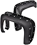 G-PLUS Fender Flares, Compatible With 07-13 Chevy Silverado 1500/07-14 2500HD 3500HD, 78.0'/97.6' Long Bed(For Regular Cab and Extended Cab), Textured Wheel Cover Protector Vent Trim 4pcs
