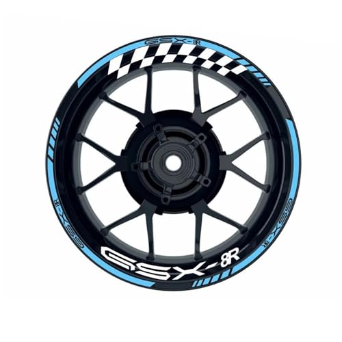 �}���`�J���[�I���z�C�[���f�J�[�������X�e�b�J�[�e�[�v�O���t�B�b�N�Z�b�g�����X�g���C�v�ɓK������GSX-8R GSX8R 8R