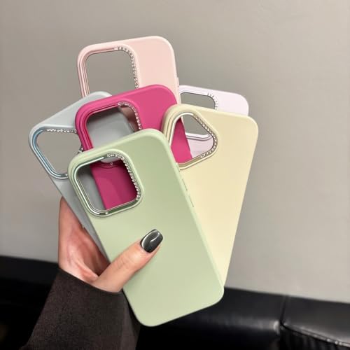 Coque iPhone 12 silicone liquide rose évitant rayures et chocs - 3