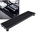 SUNGOOYUE Aluminum Alloy Guitar Pedal Board,Bracket Guitar Pedalboard Bracket Pedal Board Bracket with Silicone Foot Pads and Fixing Tape for Guitarists Bands Concerts