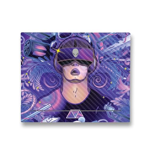 Image of MightySkins Carbon Fiber Skin Compatible with Alienware X14 R2 (2023) Full Wrap Kit - VR Dream | Protective, Durable Textured Carbon Fiber Finish | Easy to Apply & Change Styles | Made in The USA