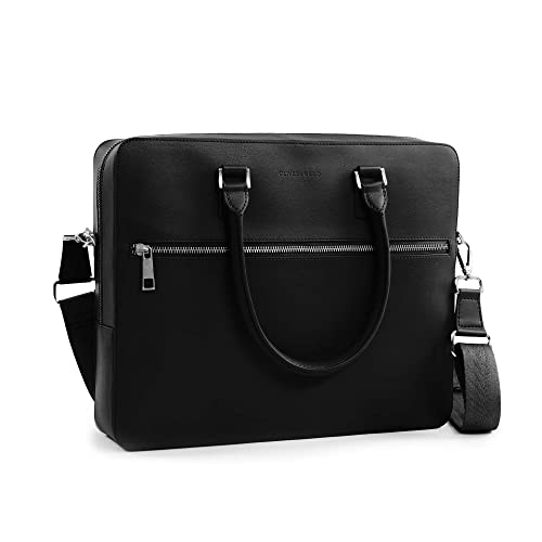 Image of OLIVES & GOLD 14 inch ROYE Laptop Bag For Men and Women | Detachable and Adjustable Shoulder Strap | Travel Friendly | Lightweight