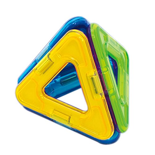 Magformers Triangles Set (8-Pieces) Magnetic Building Blocks, Educational Magnetic Tiles Kit, Magnetic Construction Stem Set #TOP2