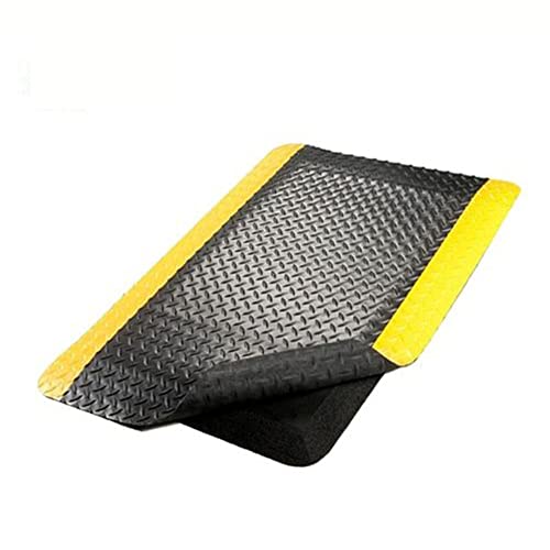 Tapis de sol anti-fatigue ergonomique mat anti-pression noir