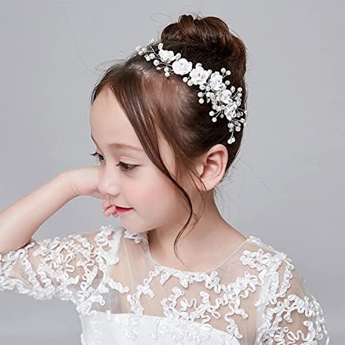 Amazon.co.jp: ZHEJIA ヘッドドレス 手作り 髪飾り ブライダル 結婚式 