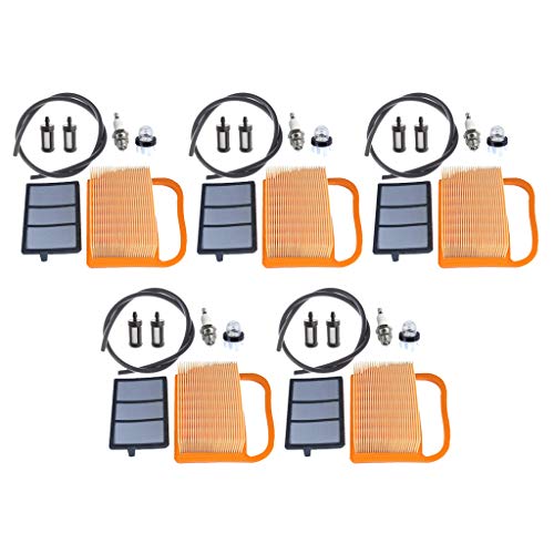 SM SunniMix 5x Air Fuel Line Filter Set Replacement for Stihl TS410 TS410Z TS420 TS420Z