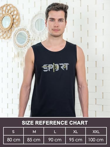 Image of Lux Cozi Men's Cotton Printed Regular Fit Vest