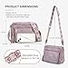 KITEVIUN Crossbody Bags for Women Trendy Leather Crossbody Purse Shoulder Handbags Butterfly Design