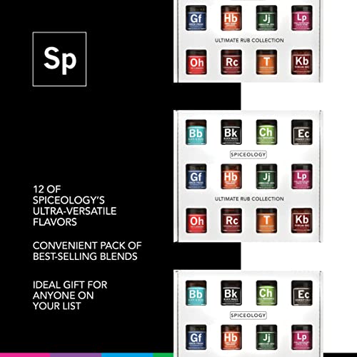 Spiceology Ultimate Rub Collection - Set Of 12 Gourmet Bbq, Grilling, And Cooking Spice Rubs & Blends thumb #4