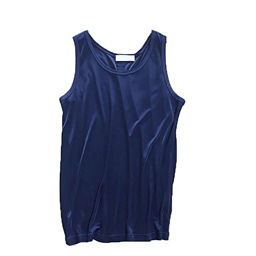 Camiseta de tirantes de seda para hombre que evita rozaduras en la piel