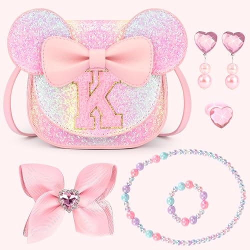 Image of mibasies Toddler Purse Gifts for Girls: 3 Year Old Girl Gifts, Girl Toys Purse Set
