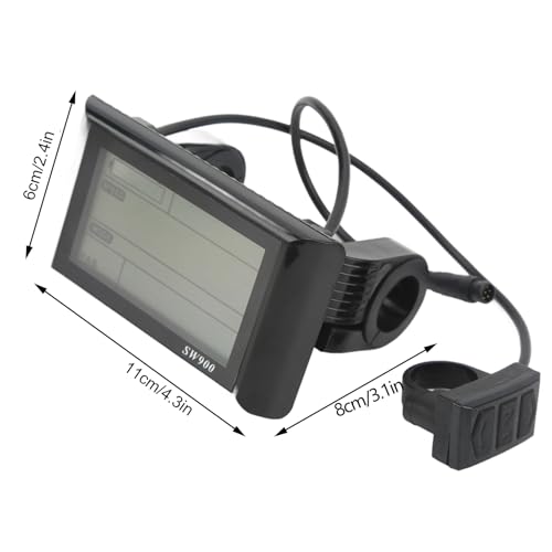 Panneau de commande d'affichage LCD pour vélo électrique en ville