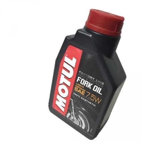 MOTUL12 - FLACONE 1 LITRO OLIO MOTUL FORK OIL FACTORY LINE LIGHT/MEDIUM 7.5W