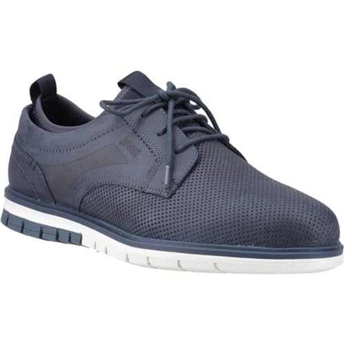 Pod Murphy Leather Herren Navy SchnĂĽrhalbschuhe, navy, 40 2/3 EU