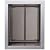 Plexidor Bronze Wall Mount Pet Doors for Cats and Dogs - Energy Efficient - Security Friendly