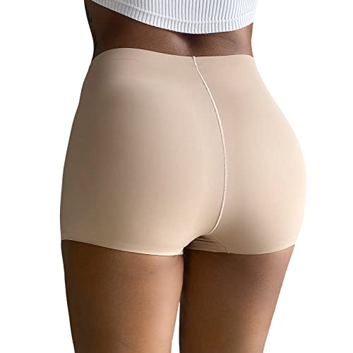 Image of FallSweet No Show Boy Shorts Underwear for Women Seamless Panties Boxer Briefs Pack