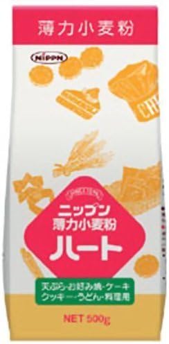 Amazon ニップン 薄力小麦粉 ハート 500g ニップン Nippn 小麦粉 通販
