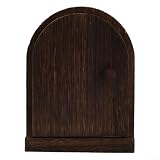 Fairy Door Switch Cover Solid Wood Outlet Cover Decorative Light Switch Lid Whimsical Wall Decor Fantasy Home Accessories For Garden Lovers For Easy Install (C)