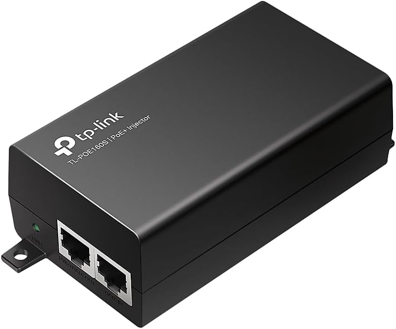 TP-Link Omada PoE+ Injector Gigabit | Non-PoE to PoE Adapter | 802.3at/af Compliant | Up to 30W Power Budget | Wall Mountable | Plug&Play | Up to 100m(328 ft) | UL Certified(POE160S)