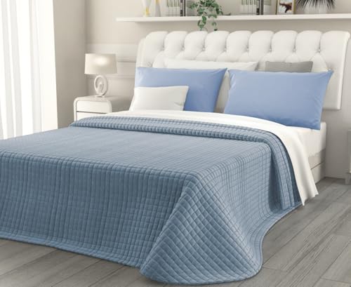 CasseseShop Trapuntino Vienna in soffice velluto (Polvere, Un Posto)