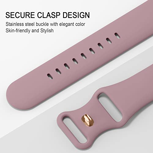 Adepoy-4-Pack-Strap-Compatible-for-Apple-Watch-Strap-41mm-40mm-38mm-Soft-Silicone-Snap-Buckle-Design-Replacement-Sport-Band-for-iWatch-Series-8-Ultra-SE-7-6-5-4-3-2-1