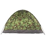 Trintion Wurfzelte Camping Kuppelzelt Wasserdichtes Camouflage Wanderzelt 2-3 Personen Campingzelt mit Tragetasche für Camping Reise Trekking 200x150x110cm