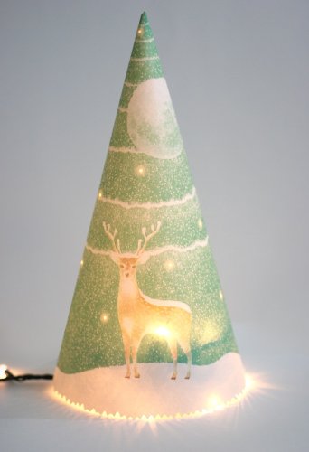 Merry Christmas Fullmoon Card (L)