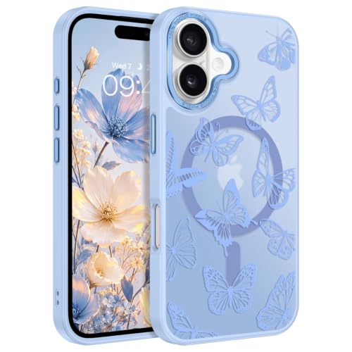 Coque iPhone 16 Plus MagSafe translucide mate et résistante