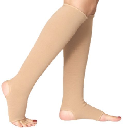 See full amazon price history chart for Compression Stockings - DClub Medical Grade Firm Support 20-30 mmHg, Unisex Open Toe Knee High Compression Socks for Varicose Veins Shin Splints, Nursing, Travel. ||1 Pair|| (MEDIUM) Compression Stockings - DClub Medical Grade Firm Support 20-30 mmHg, Unisex Open Toe Knee High Compression Socks for Varicose Veins Shin Splints, Nursing, Travel. ||1 Pair|| (MEDIUM) (B0CVVFGJJC) Amazon Price History, Amazon Price Tracker